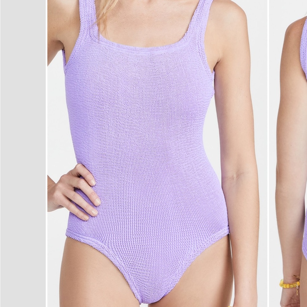 Hunza G classic square neck one piece